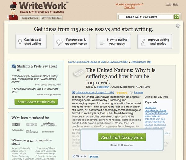 WriteWork Variation - VWO case study