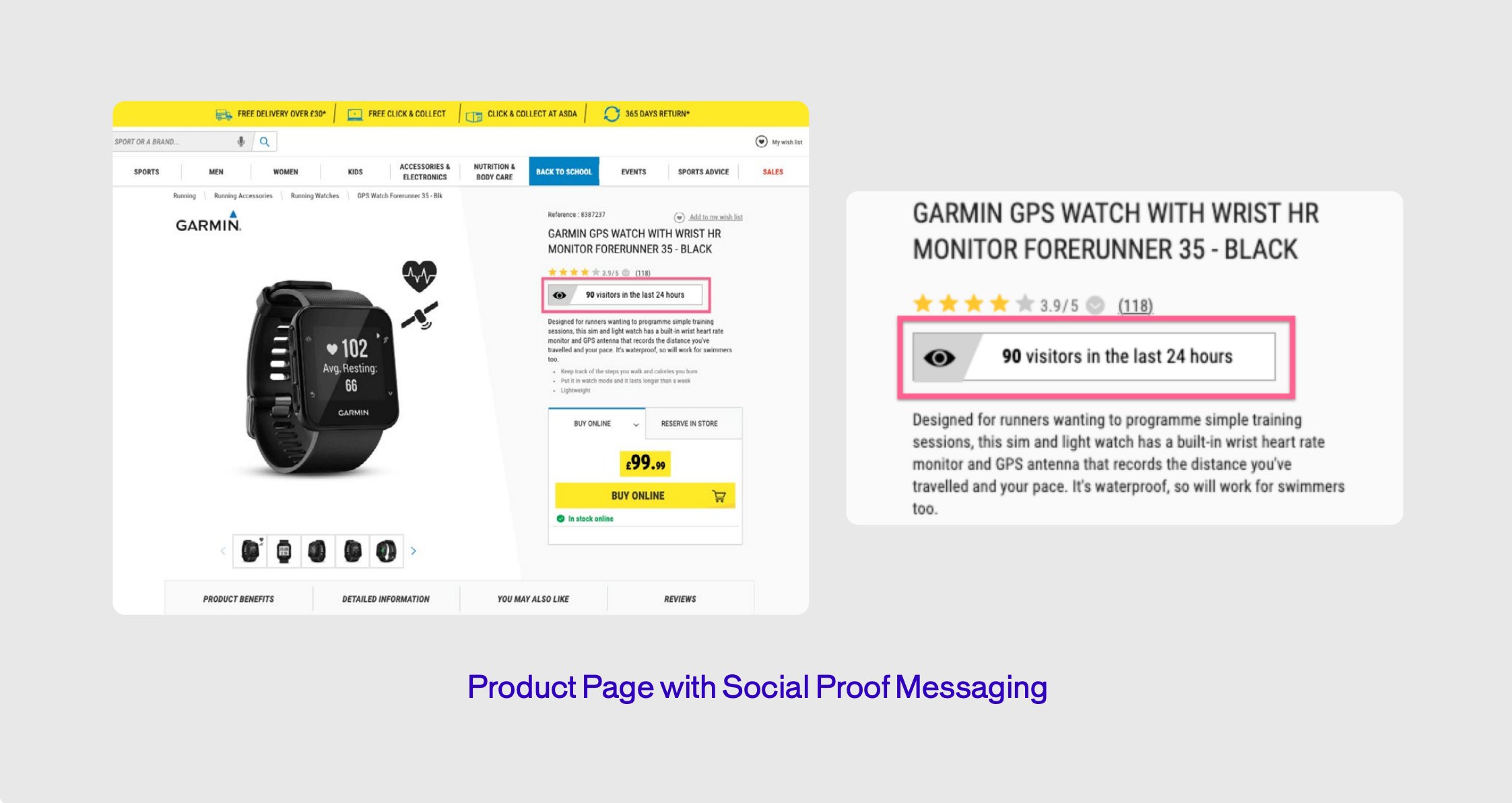 Decathalon Social Proof