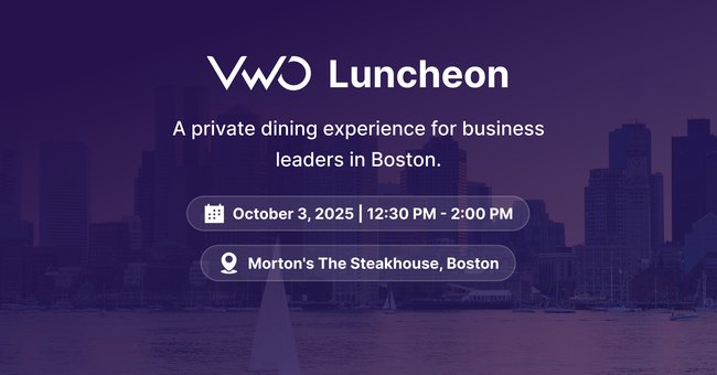 VWO Luncheon - Boston 2025