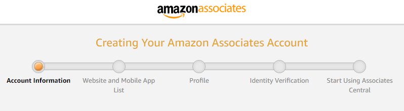 progress bars in long web forms on amazon.com