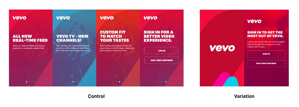 app testing case study on optimizing the onboarding flow for an OTT media app