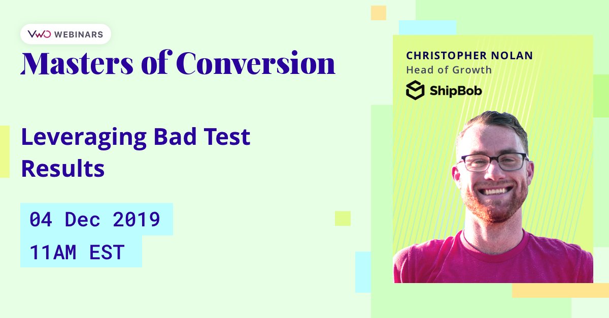 Leverage Bad A/B Test Results | VWO Webinars