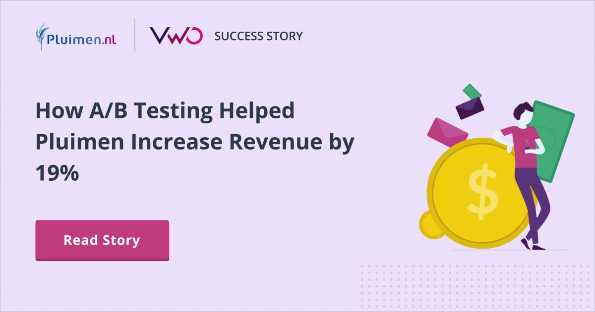 Pluimen Increased Revenue By 19 Vwo Success Stories