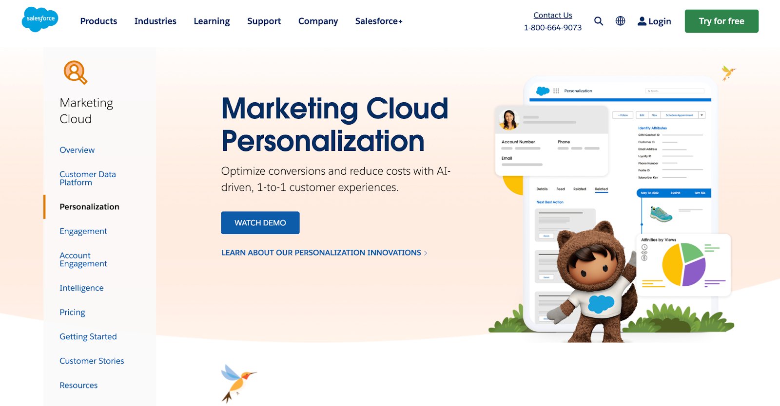 Salesforce Event Page