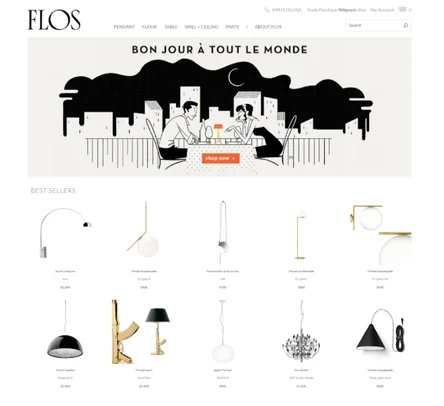 Flos Homepage Control