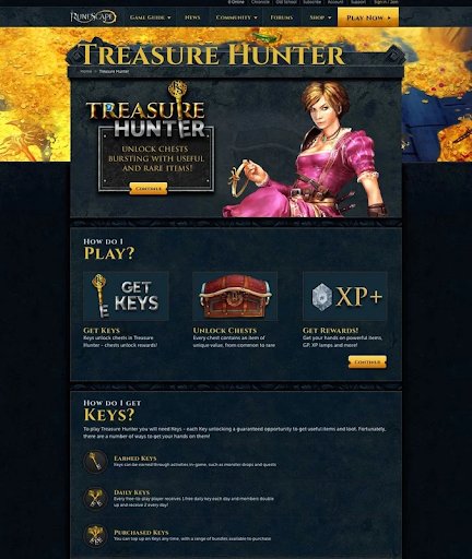 Treasure Hunter Control