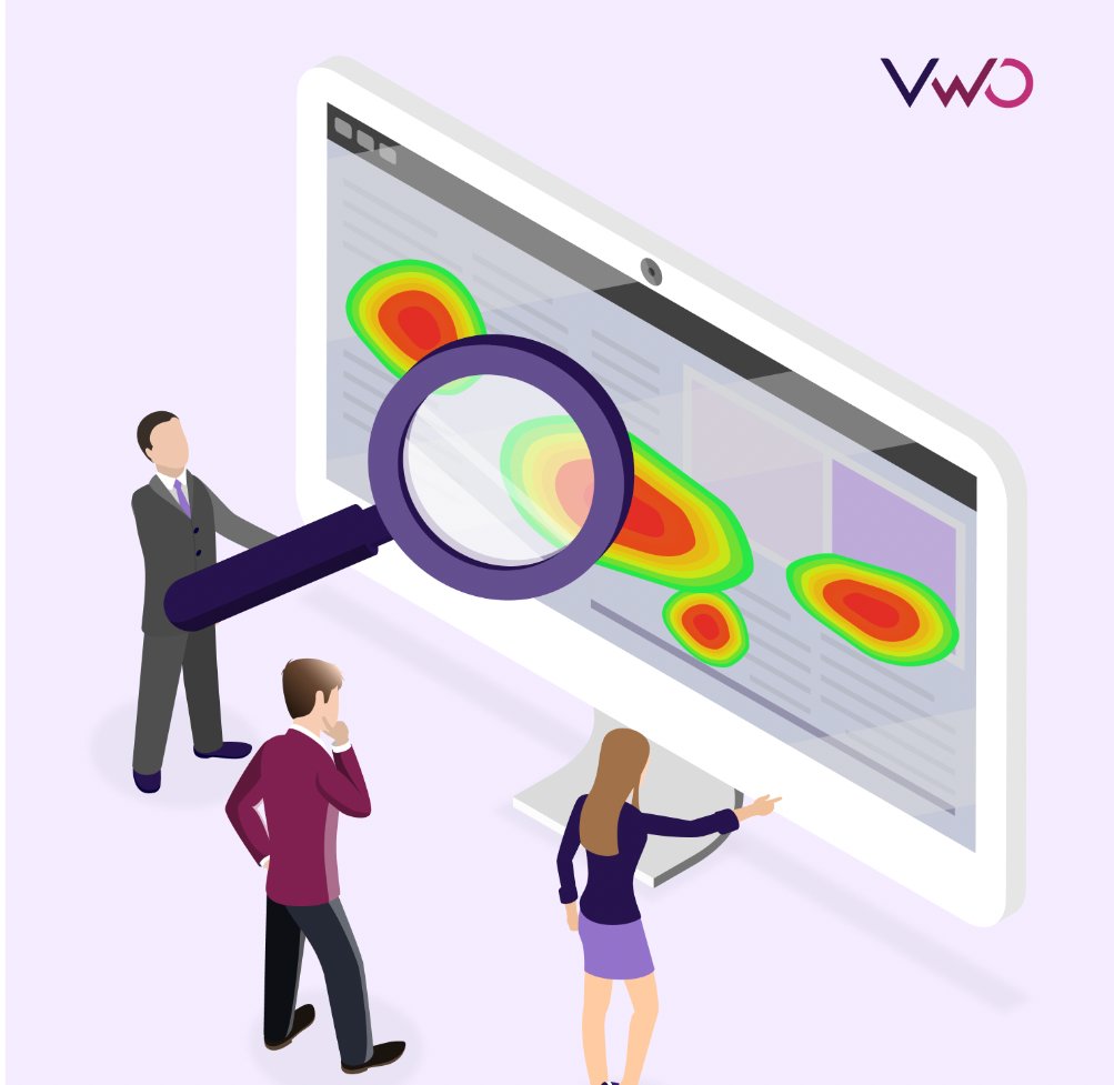 Illustration on wbsite analytics and user behavior