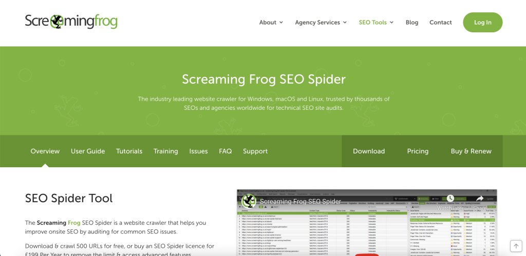 Best Website Optimization Tools - #5. Screaming Frog