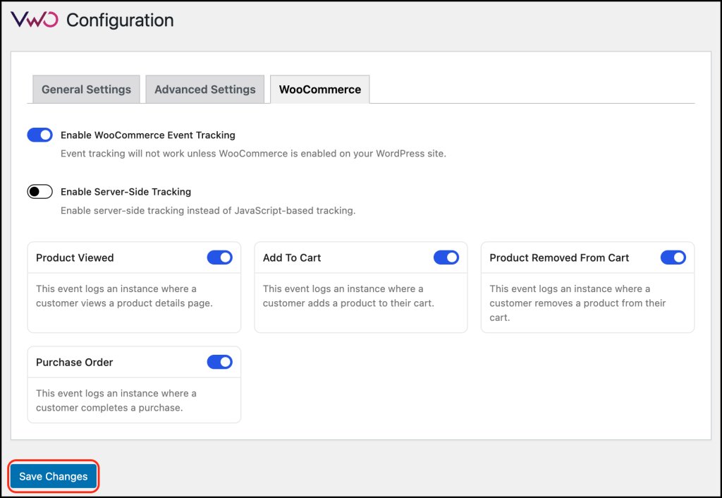 Woocommerce Settings