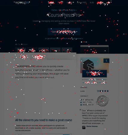 Exemple Heatmap "confetti"