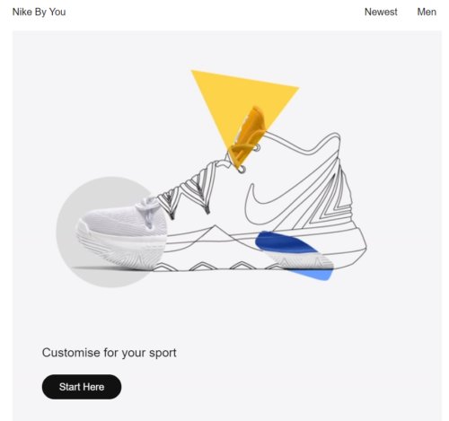 Nike'a customizable shoe
