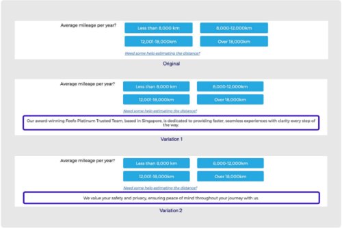 DirectAsia A/B Test Copy - Simply the customer journey