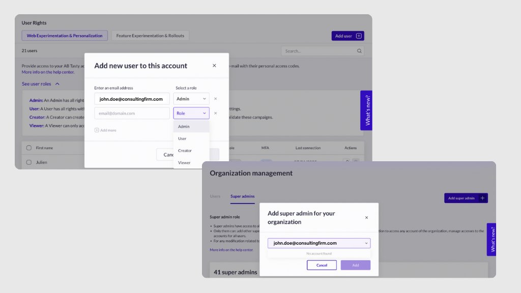 Collaborative platform tool - Role-based access control (RBAC)