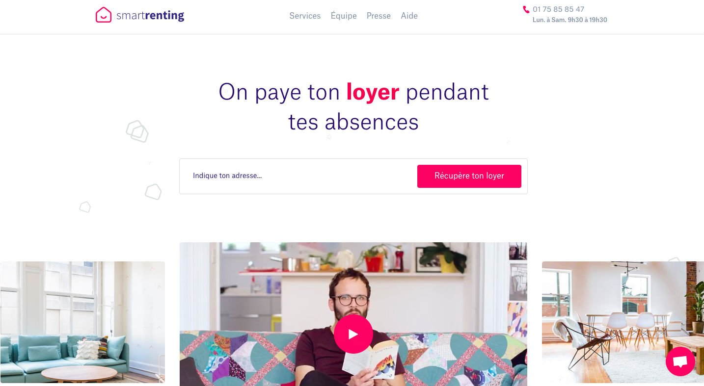 SMARTRENTING CTA Récupère ton loyer