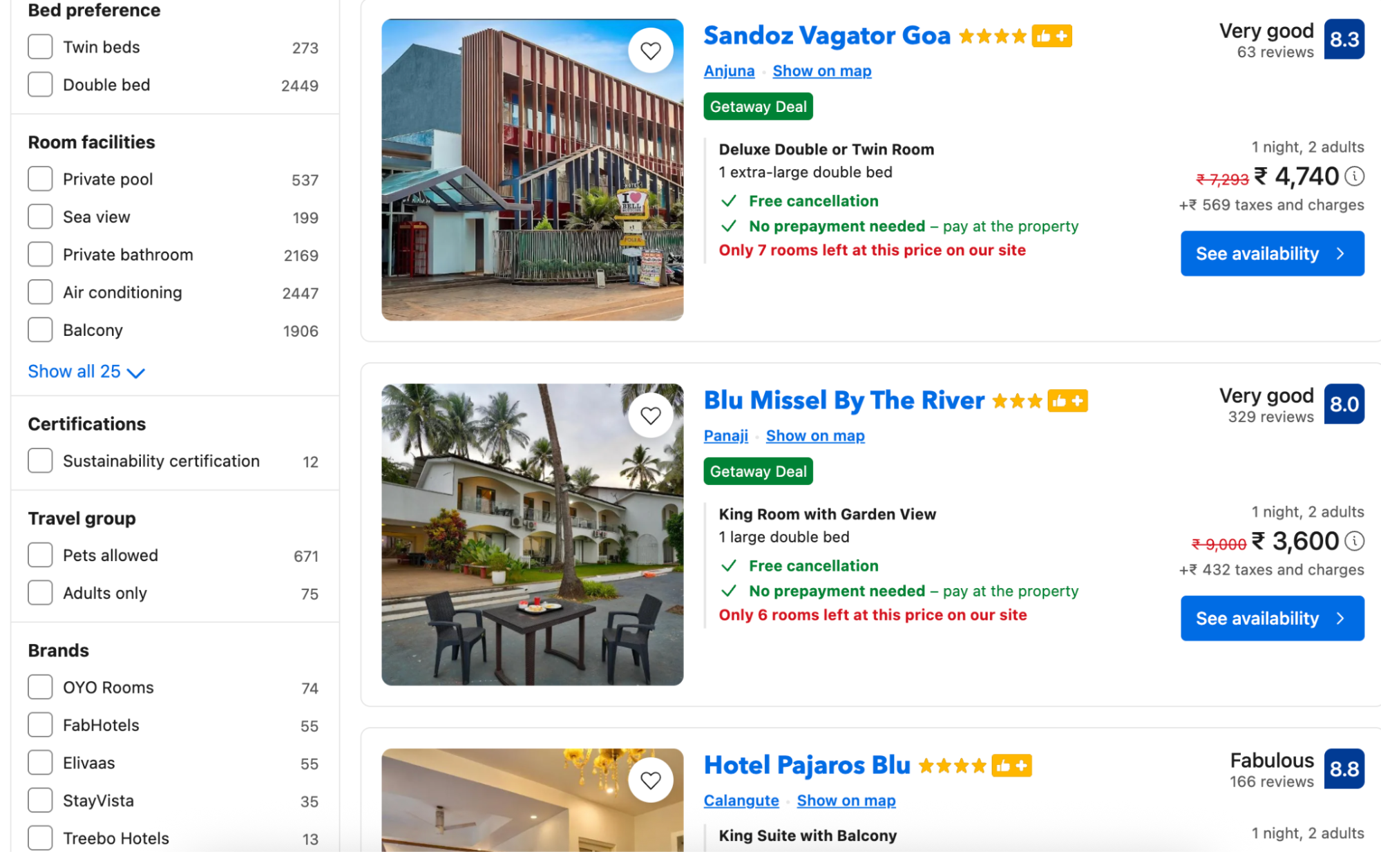 Booking Com Example