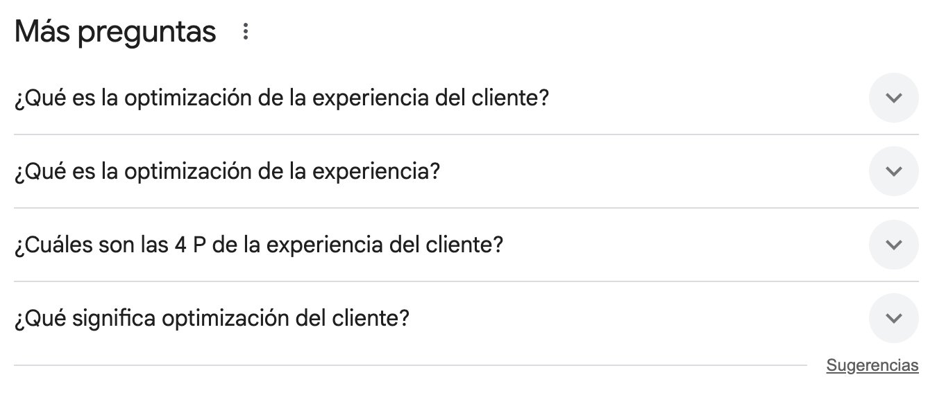 Otras preguntas sobre optimización de experiencia de cliente