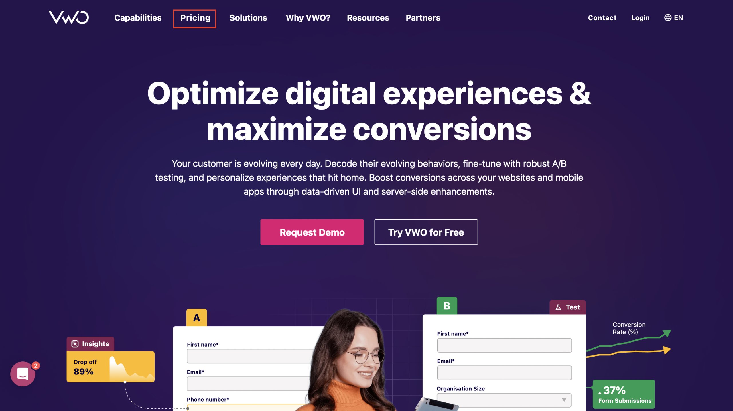 Vwo Homepage