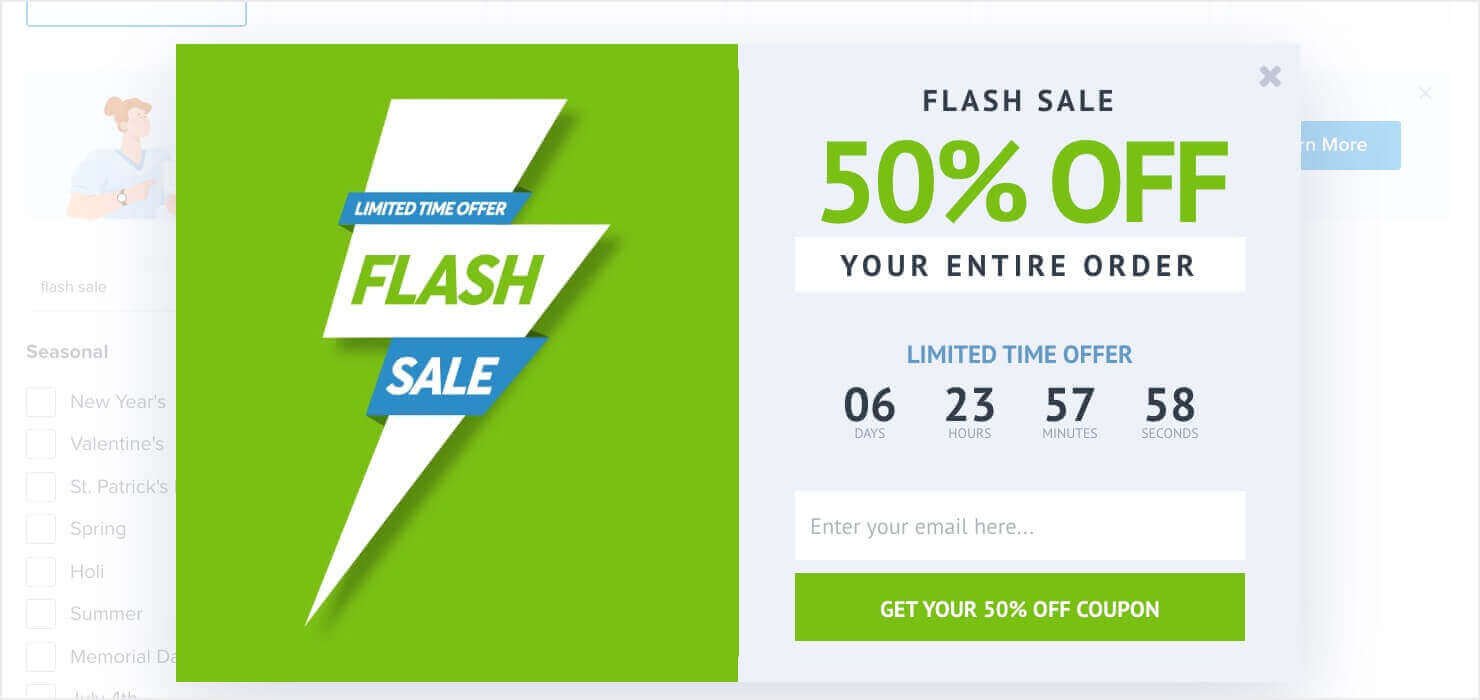 eCommerce flash sales