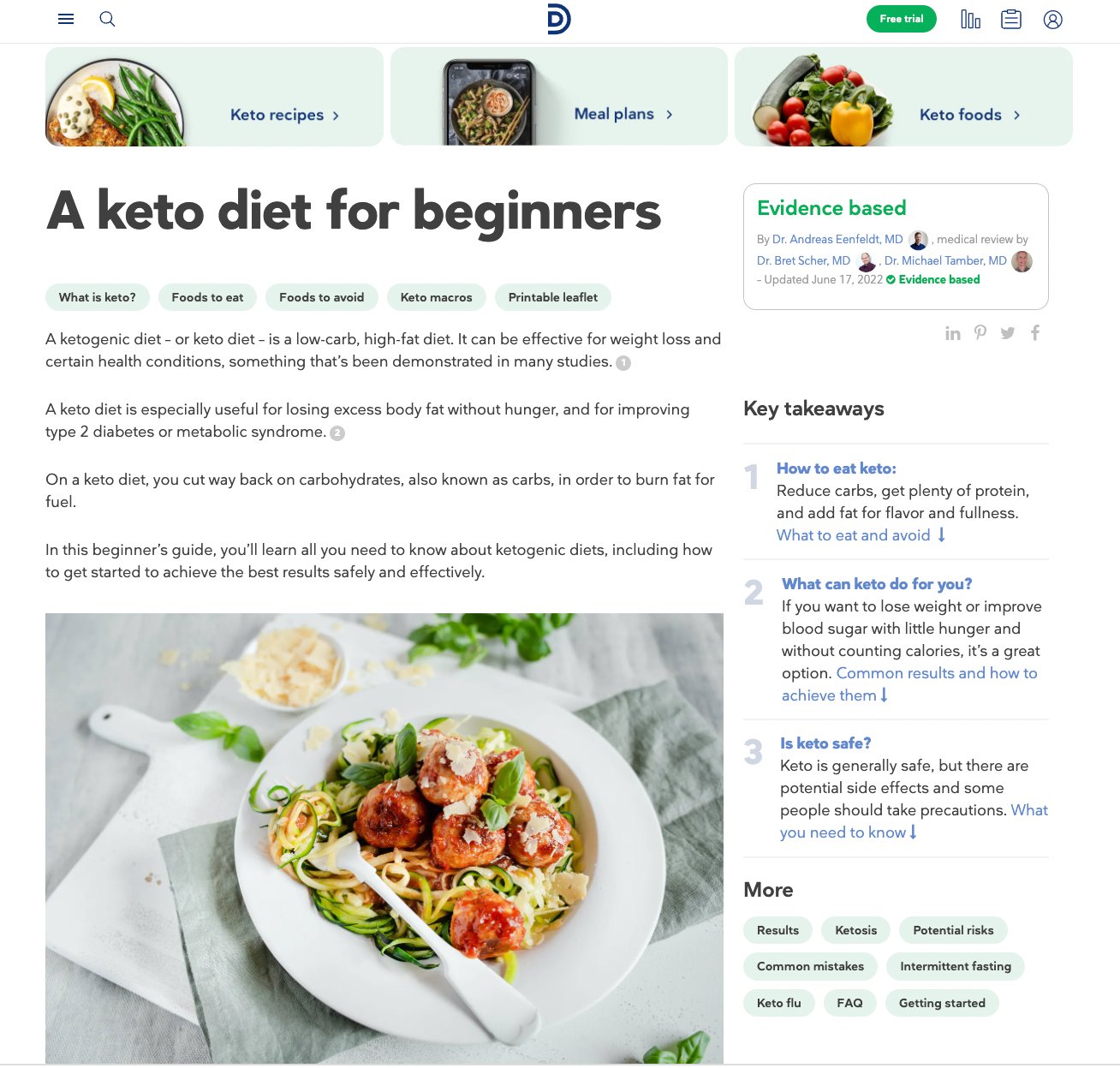 Keto diet for beginners 