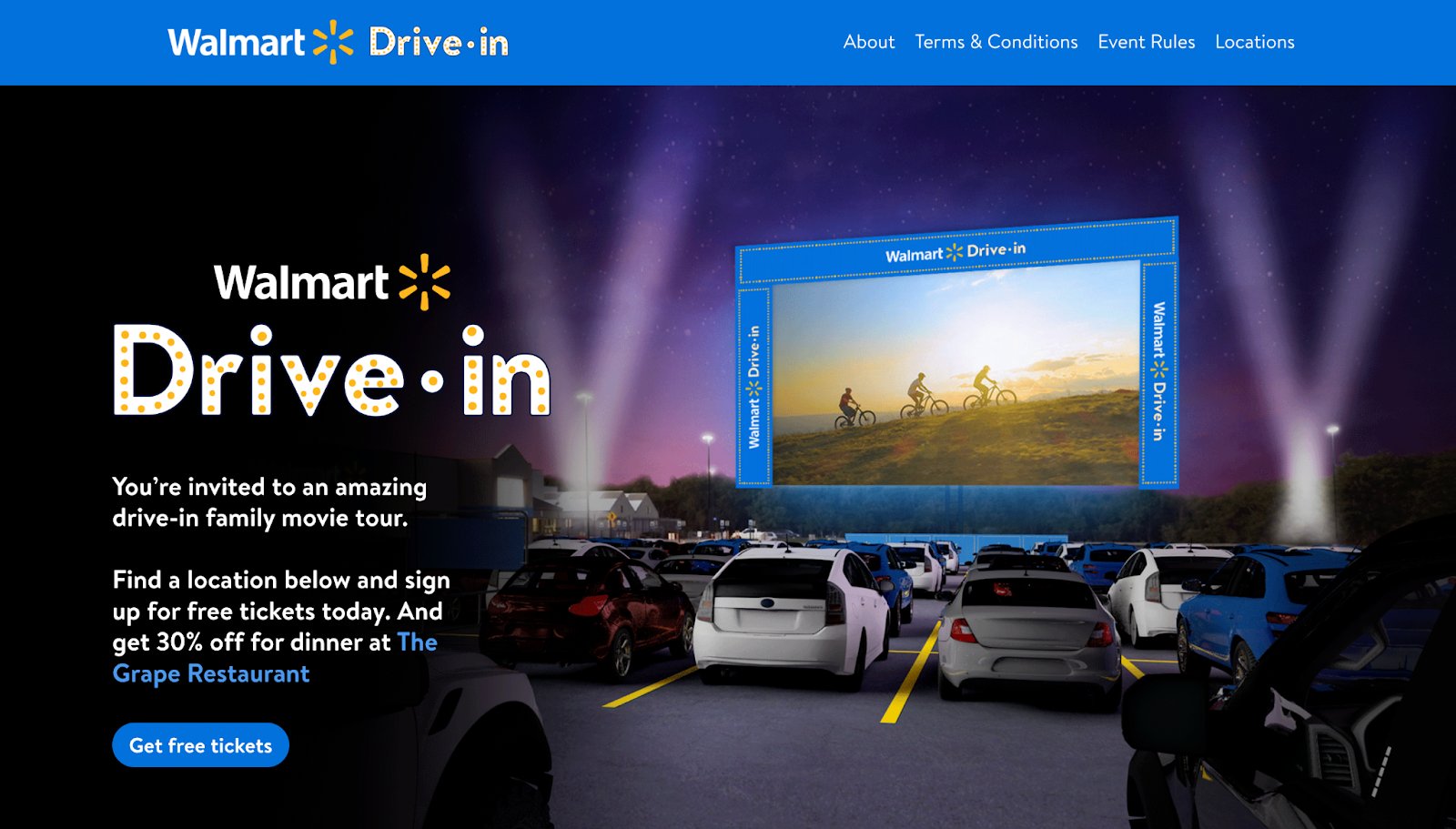 Walmart Drive In