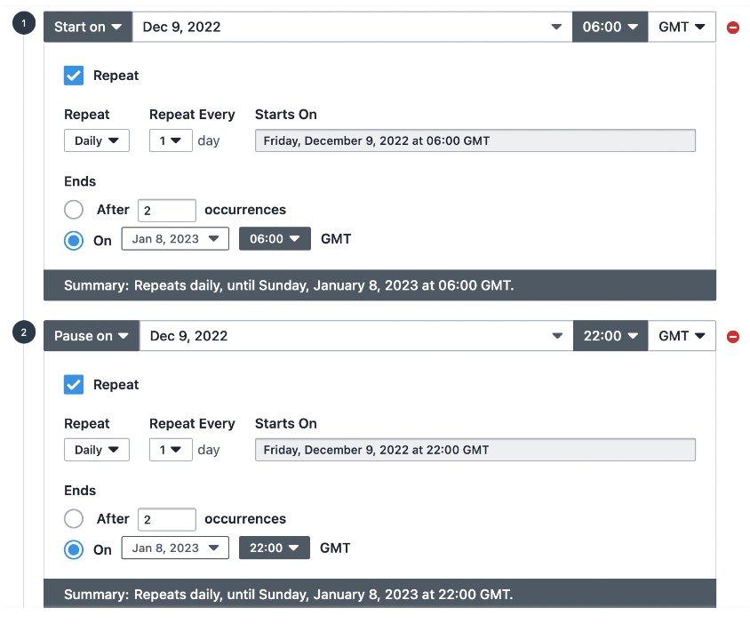 Campaign Scheduling On VWO