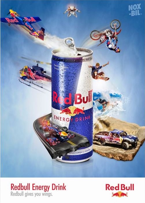 Red Bull Poster Ad