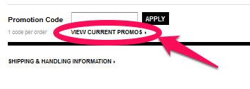 Sephora Promo Code Box