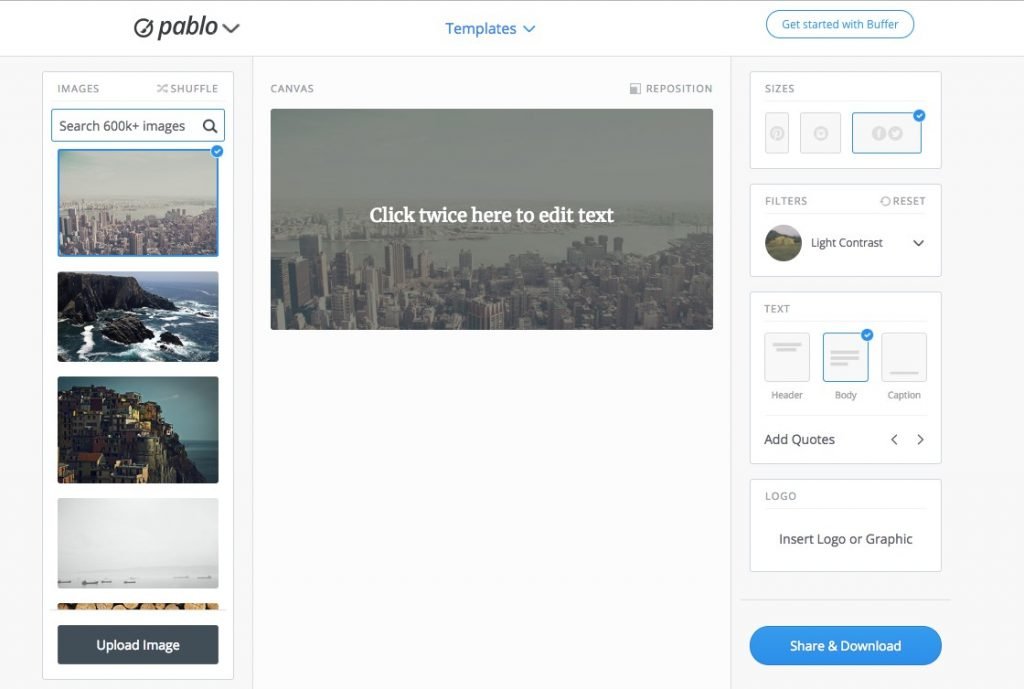 Pablo, an Instagram Marketing Tool