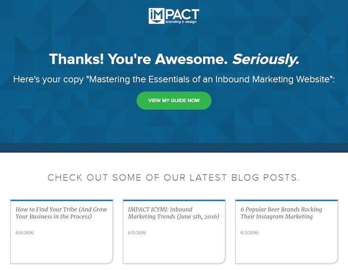 11 Perfect Thank You Page Examples (You Need to See Now)