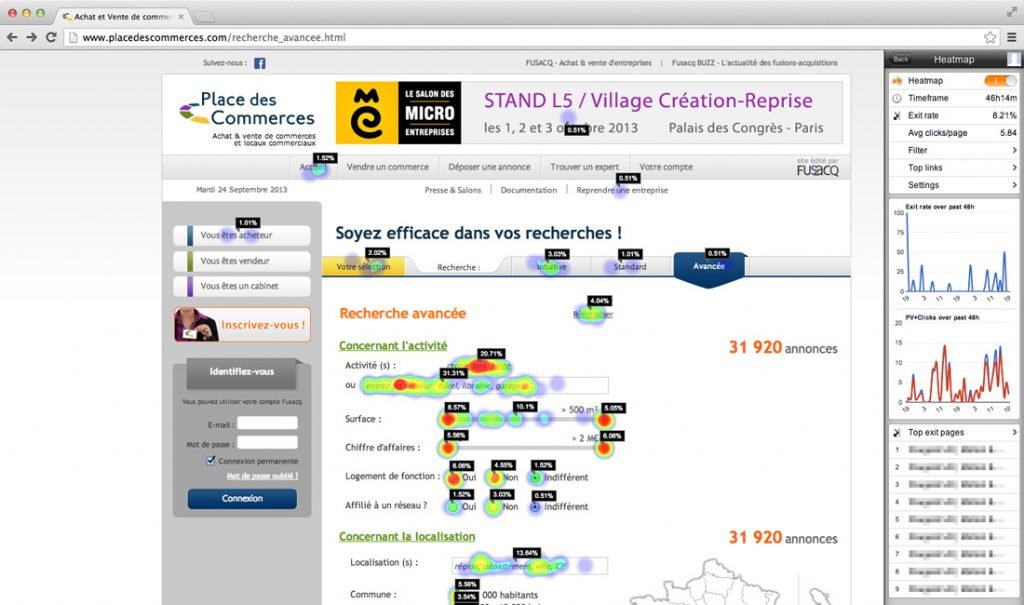 image of Heatmap, a WordPress plugin