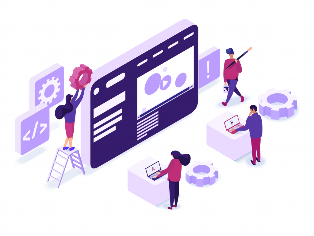 illustration on what is landing page testing