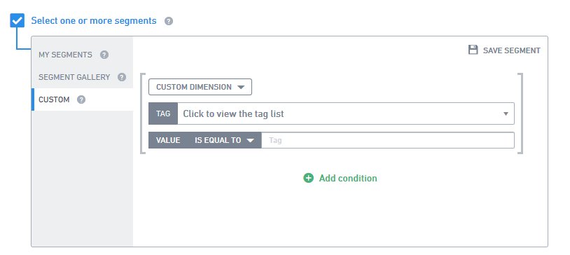 how to use custom dimension in VWO