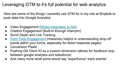 How To Leverage GTM To Its Full Potential For Web Analytics