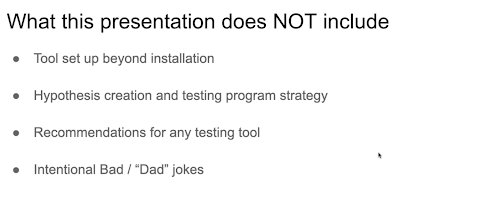 Pointers That Are Not Included As Part Of The Presentation 1