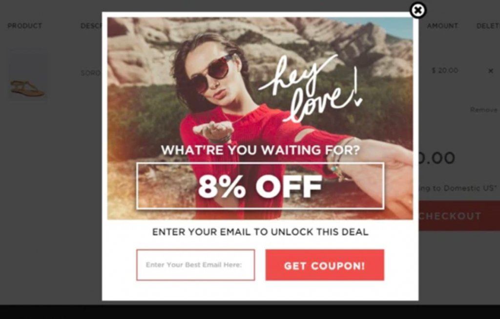 Opt In Messages On Online Retailers