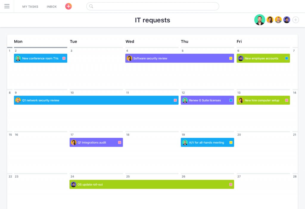 Example Of Asana Project Board