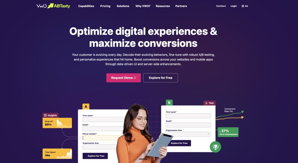 Vwo Homepage