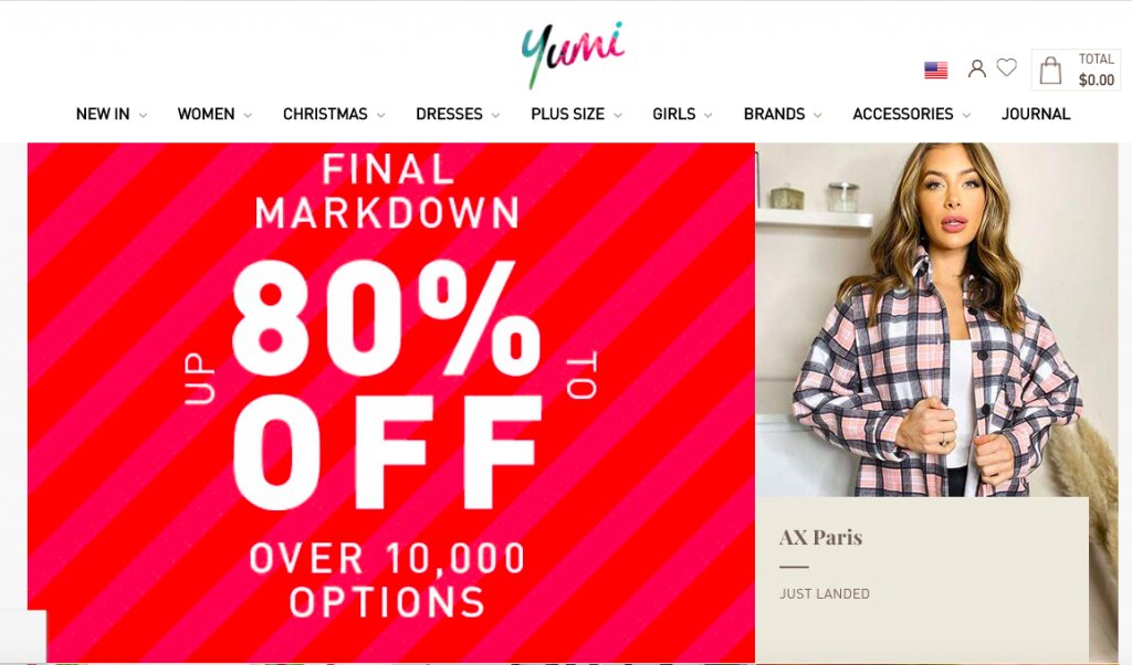 Yumi Homepage