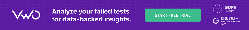 How To Leverage & Learn From Bad A/B Test Results | VWO