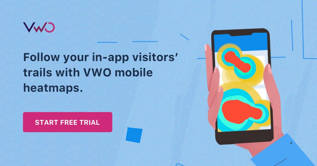 End Banner Mobile App Heatmap