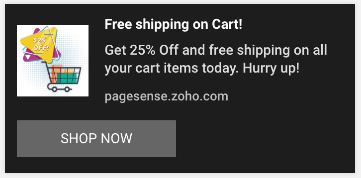 free shipping offers example
