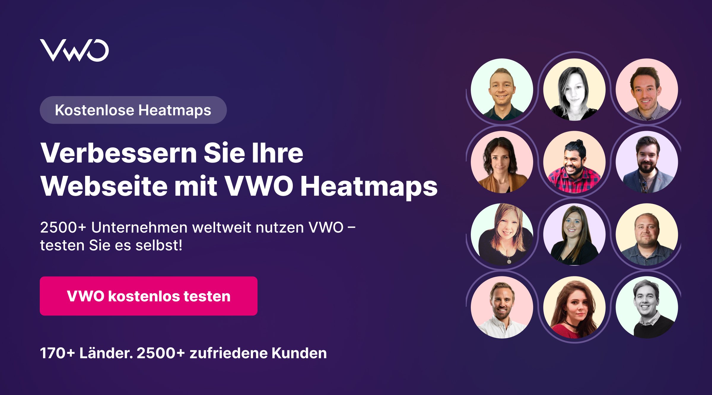 Banner für kostenlose heatmaps