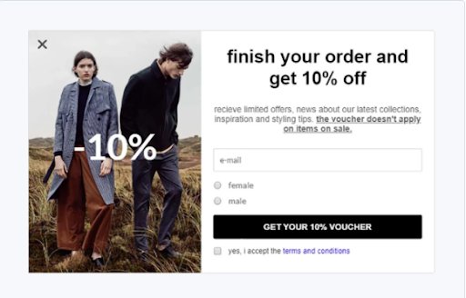 Fashion brand Minimum offered an incentive