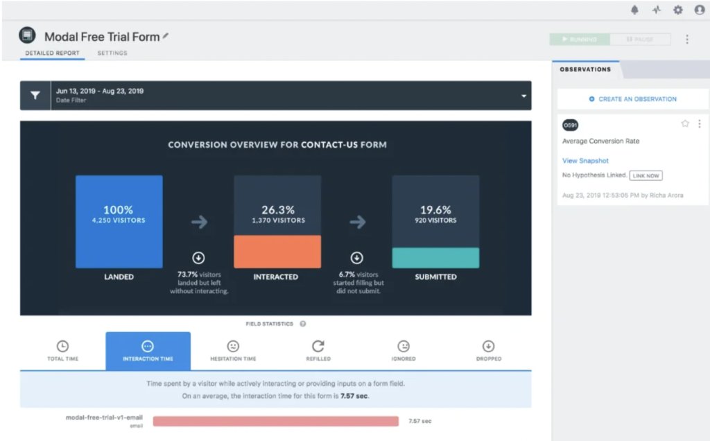 Form Analytics