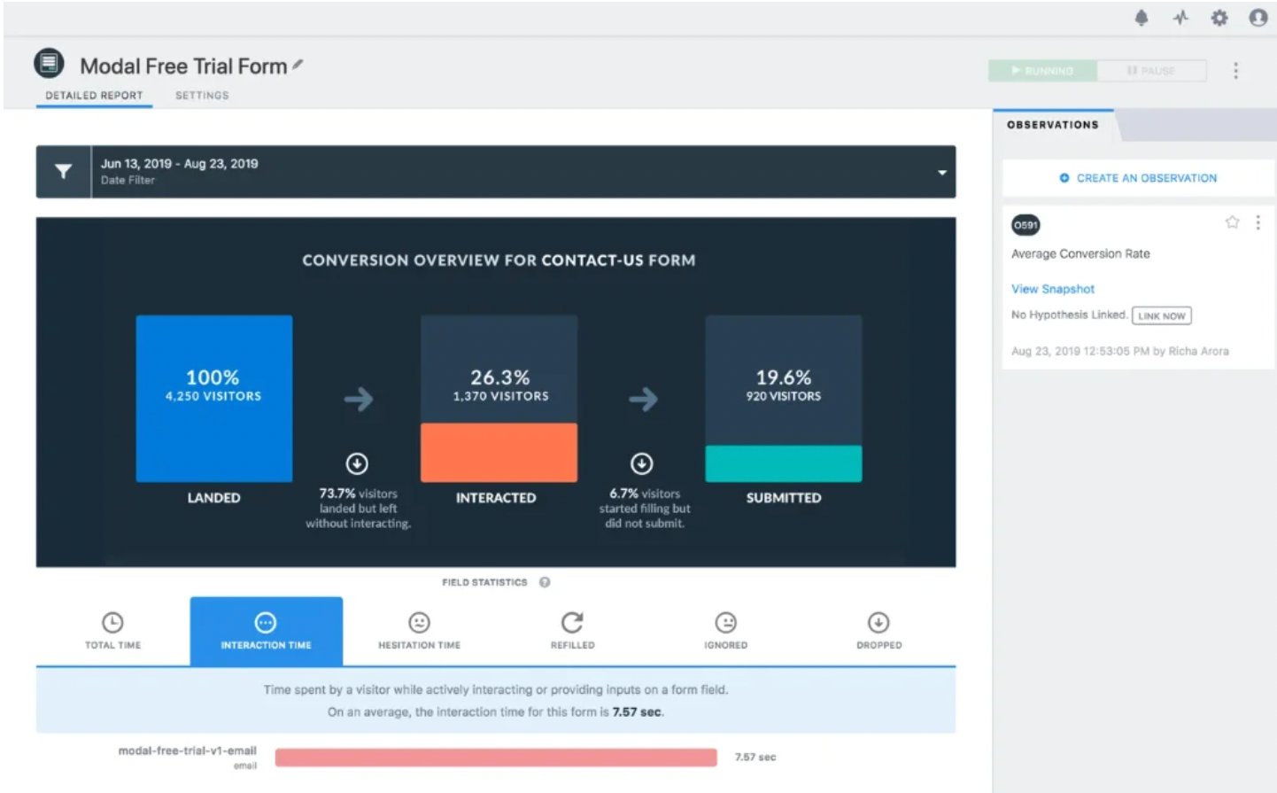 Form Analytics