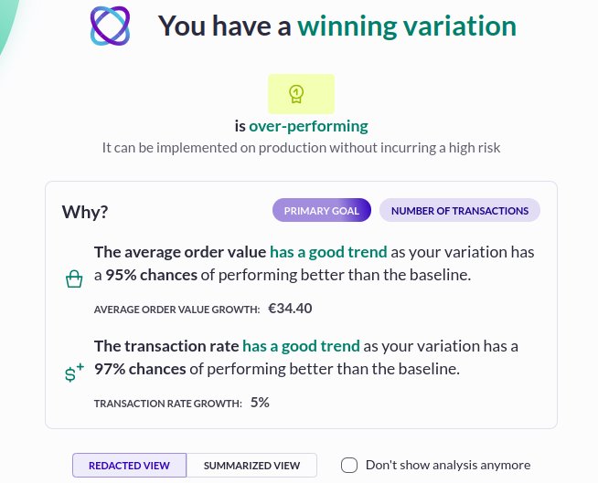 Winning Variation 1