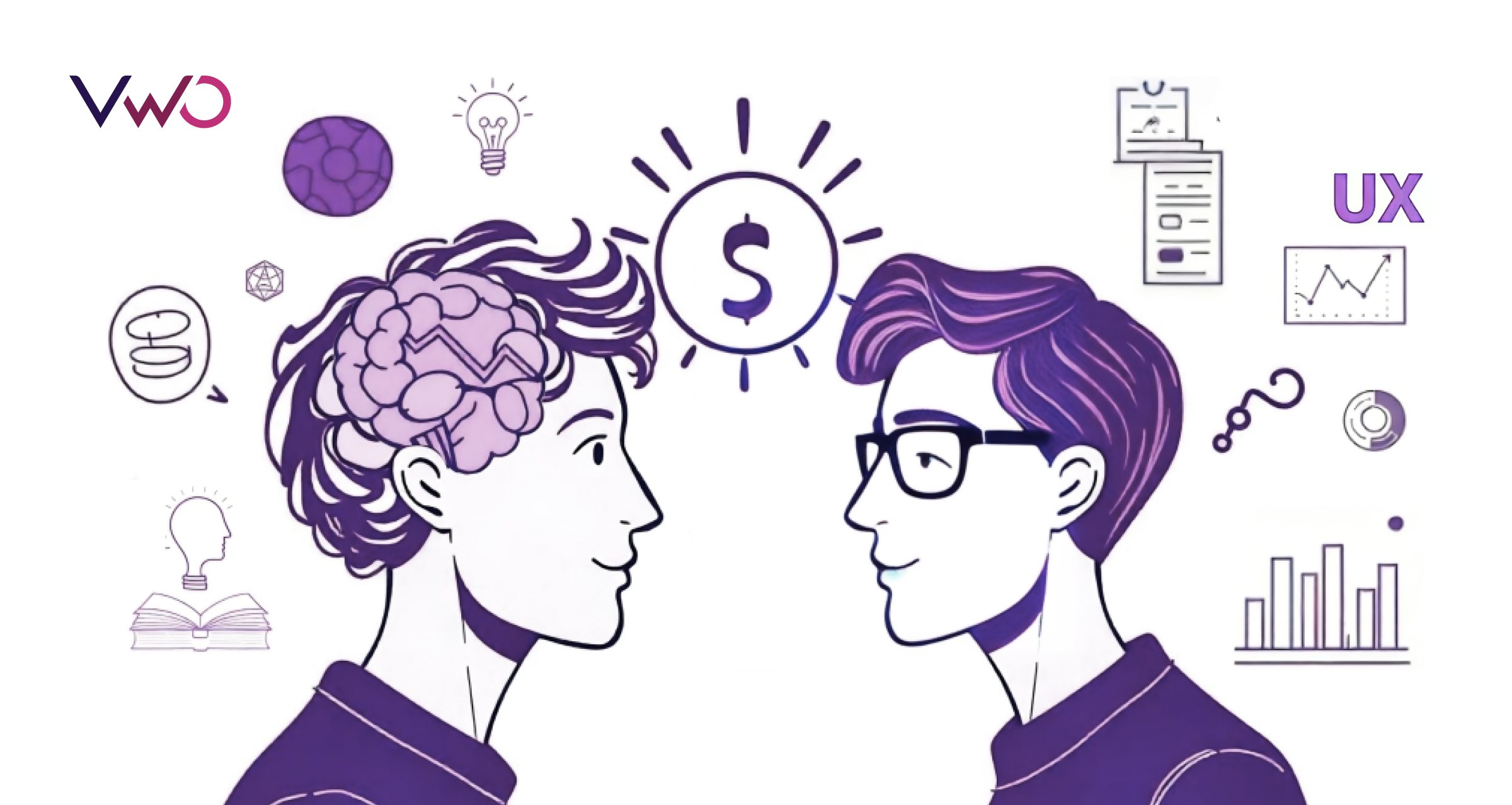 An illustration on psychology principles economic theory and ux mindset