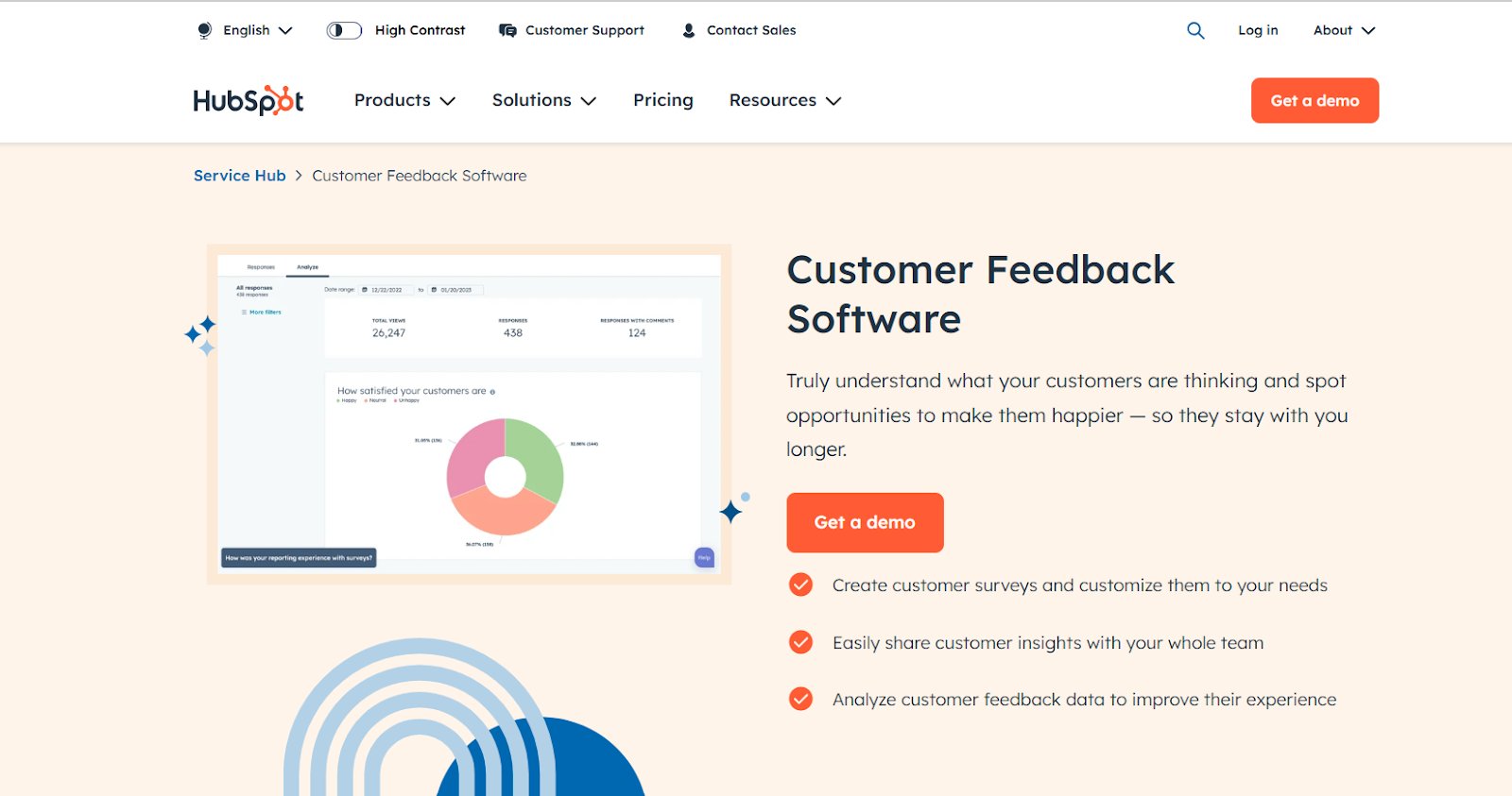 Best Online Survey Tools - #15. Hubspot