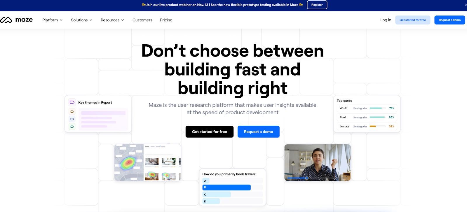 Best UX Analytics Tools - #10. Maze