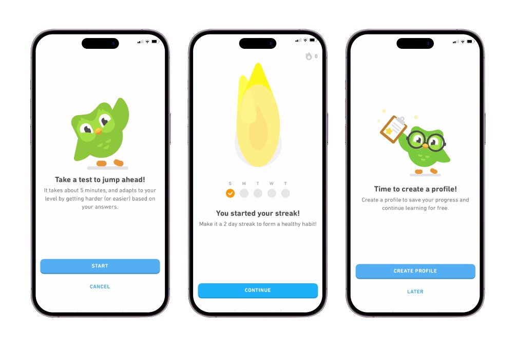 Duolingo - App Onboarding